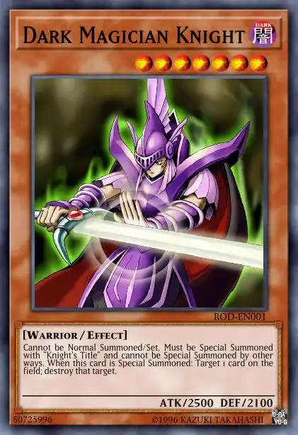 Edison Rulings for Dark Magician Knight